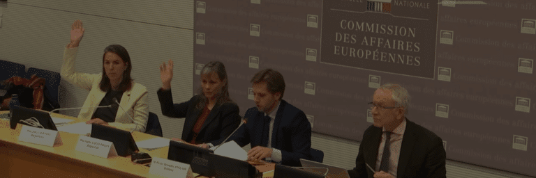 Vote en commission des affaires européennes de la proposition de résolution contre la désinformation climatique
